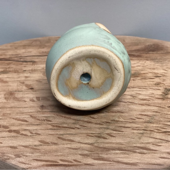 Owl Wood Wick Candle - Repurposed Planter - Gingerbread Vanilla Scent - Unique - Picture 7 of 10